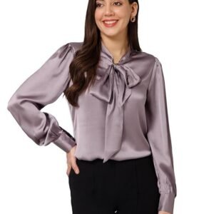 Purys Women's Solid Regular Fit Blouse