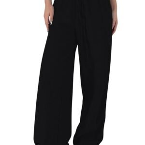 GRECIILOOKS Women's Loose High Rise Track Pant