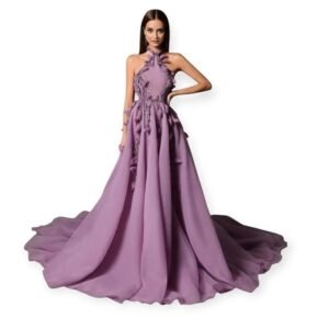 ThreadTexture Princess Premium Lily Flower Prom Dress