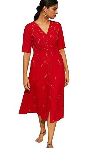 OKHAI 'Adore' Hand Embroidered Pure Cotton Dress