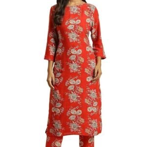 W for Woman Womens Viscose Kurta With Pant