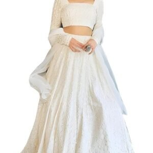 TRENDMALLS Women's Georgette Embroidery Lehenga Choli with Dupatta I Navratri Stylish Lehenga Choli for women