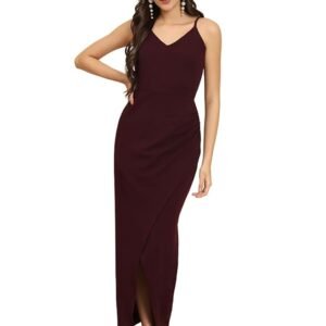 Women’s Bodycon Midi Dress | Casual & Night Out Fit | Slim Fit Stretch Fabric