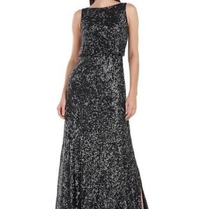 JS Collections Women's Liliana Blouson Gown