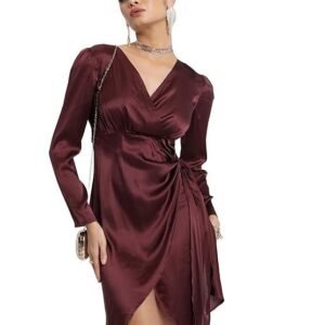 KETCH Women's Fit and Flare Full Length Dress