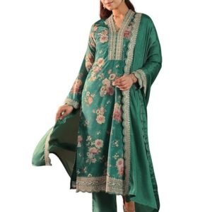 Libas Women's Silk Blend Kurta Set